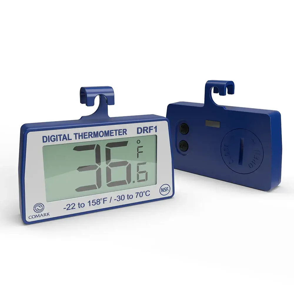 Healco Termometro Digitale Per Freezer/frigo Con Magnete E Allarme Max/min – Display Ampio, Per Cucina E Ristoranti